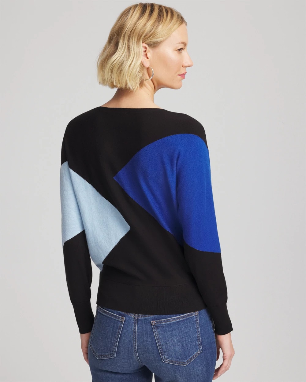 Ella Dolman Intarsia Pullover Sweater - Chico's