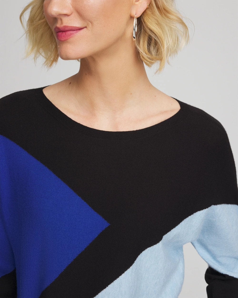Ella Dolman Intarsia Pullover Sweater - Chico's