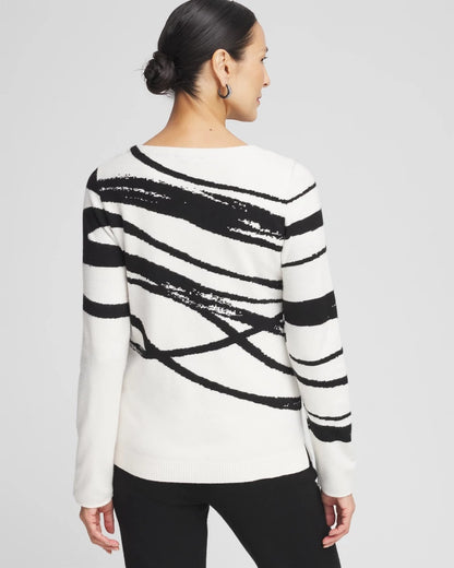Zenergy® Luxe Jaquard Pullover - Chico's