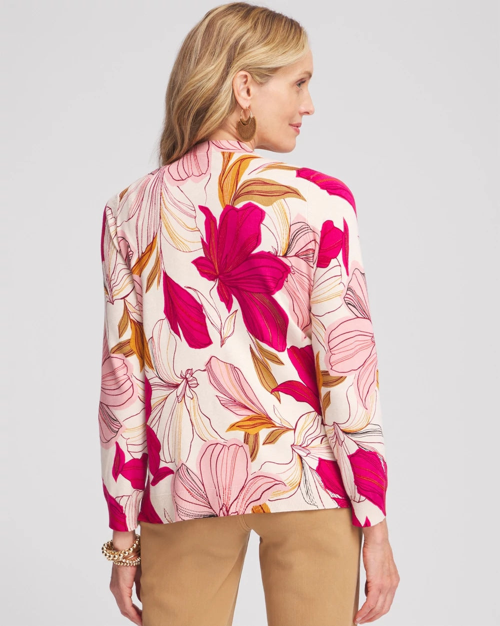 Blooms Long Sleeve Cardigan - Chico's