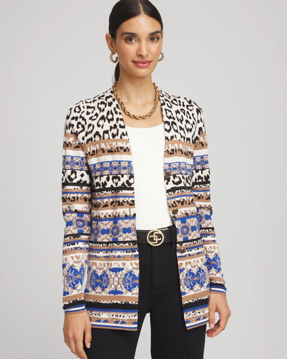 Animal Fair Isle Cardigan - Chico's