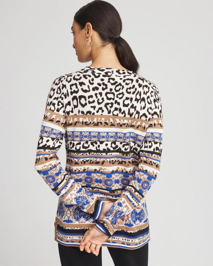 Animal Fair Isle Cardigan - Chico's
