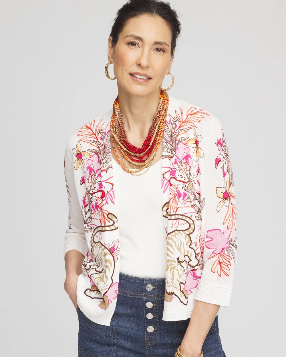 Summer Romance Floral Cardigan - Chico's