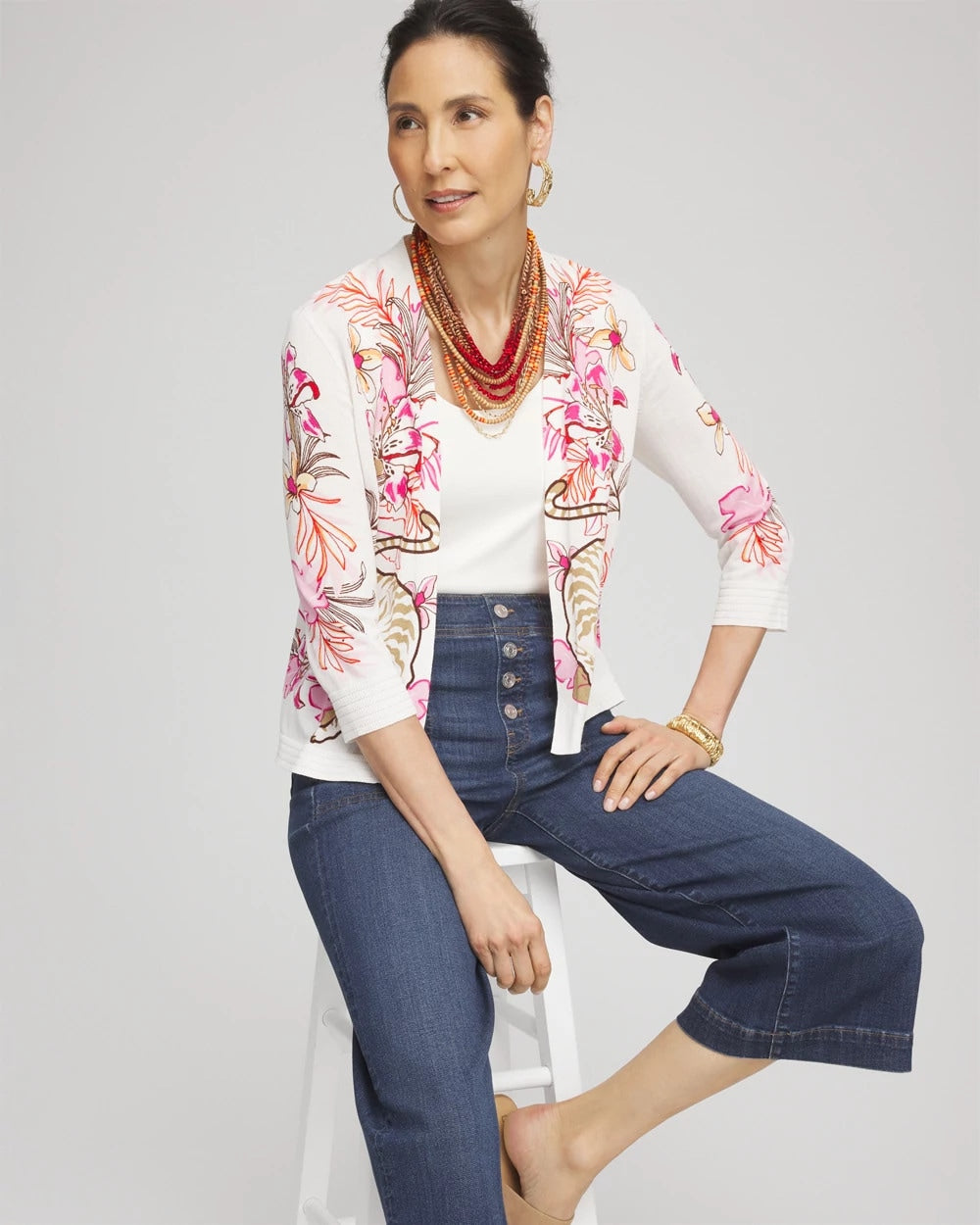 Summer Romance Floral Cardigan - Chico's