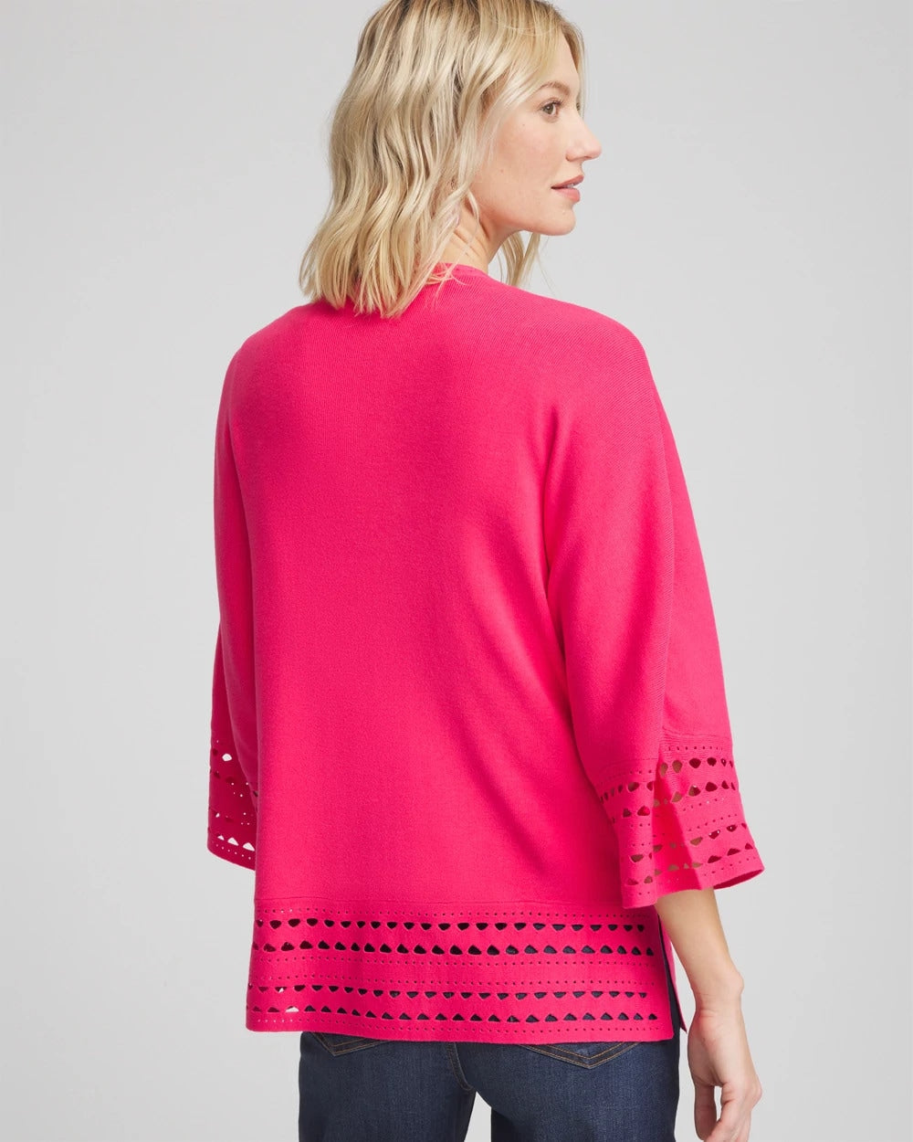 Cutout Open-Front Cardigan - Chico's