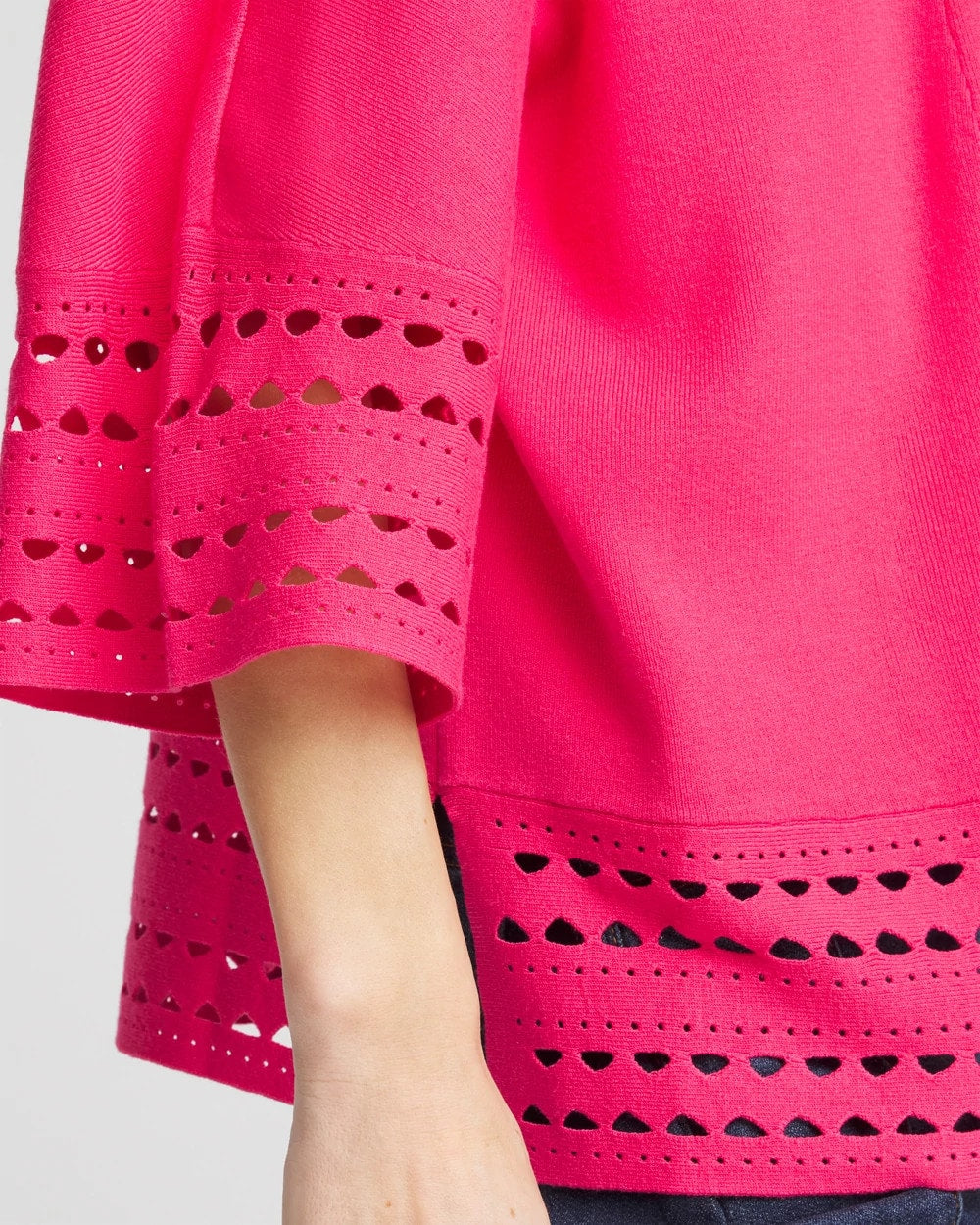 Cutout Open-Front Cardigan - Chico's
