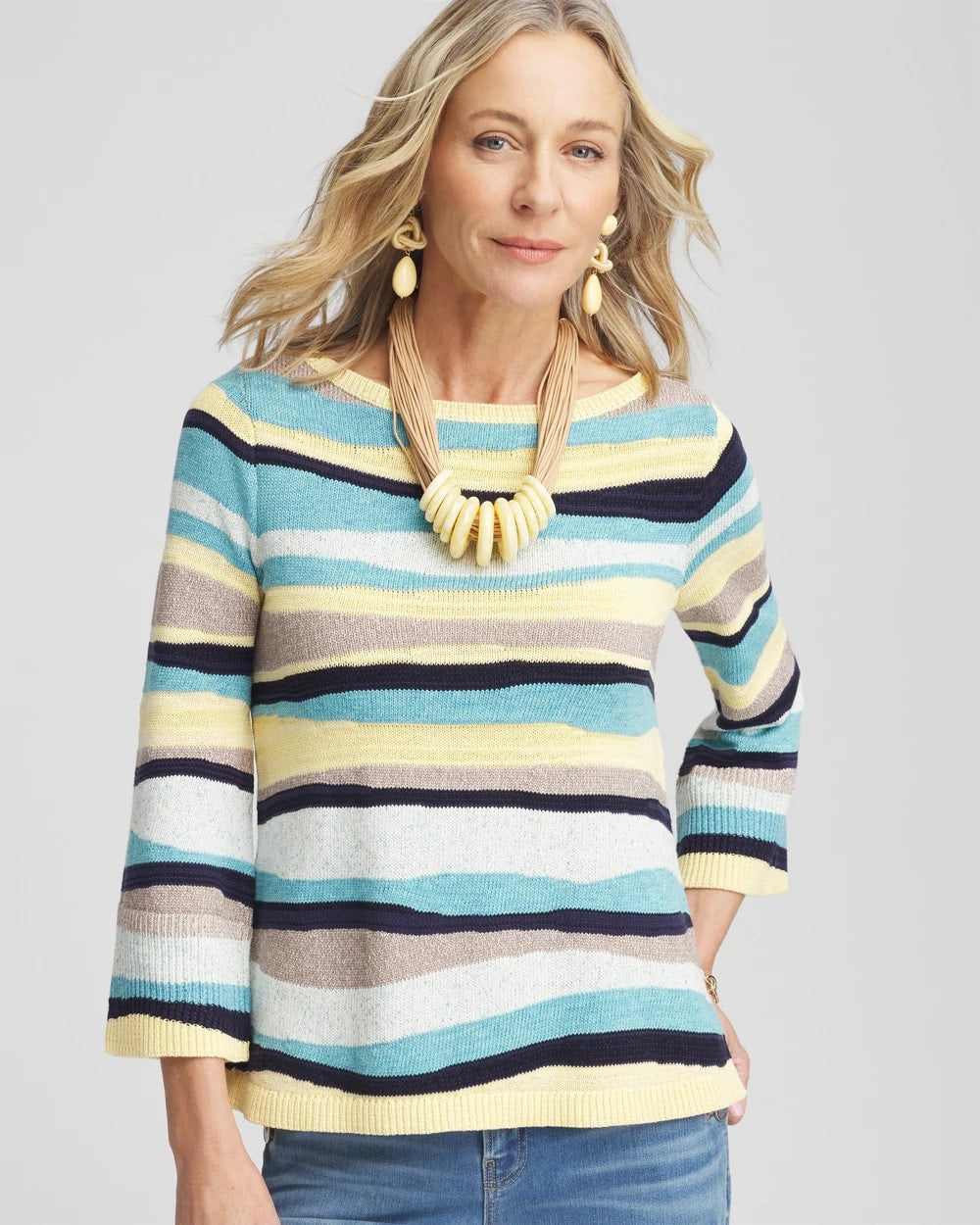 Striped Pullover - Chico's
