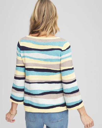 Striped Pullover - Chico's