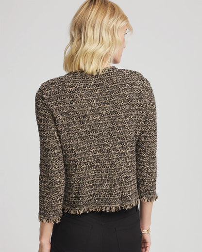 Tweed Cropped Jacket - Chico's