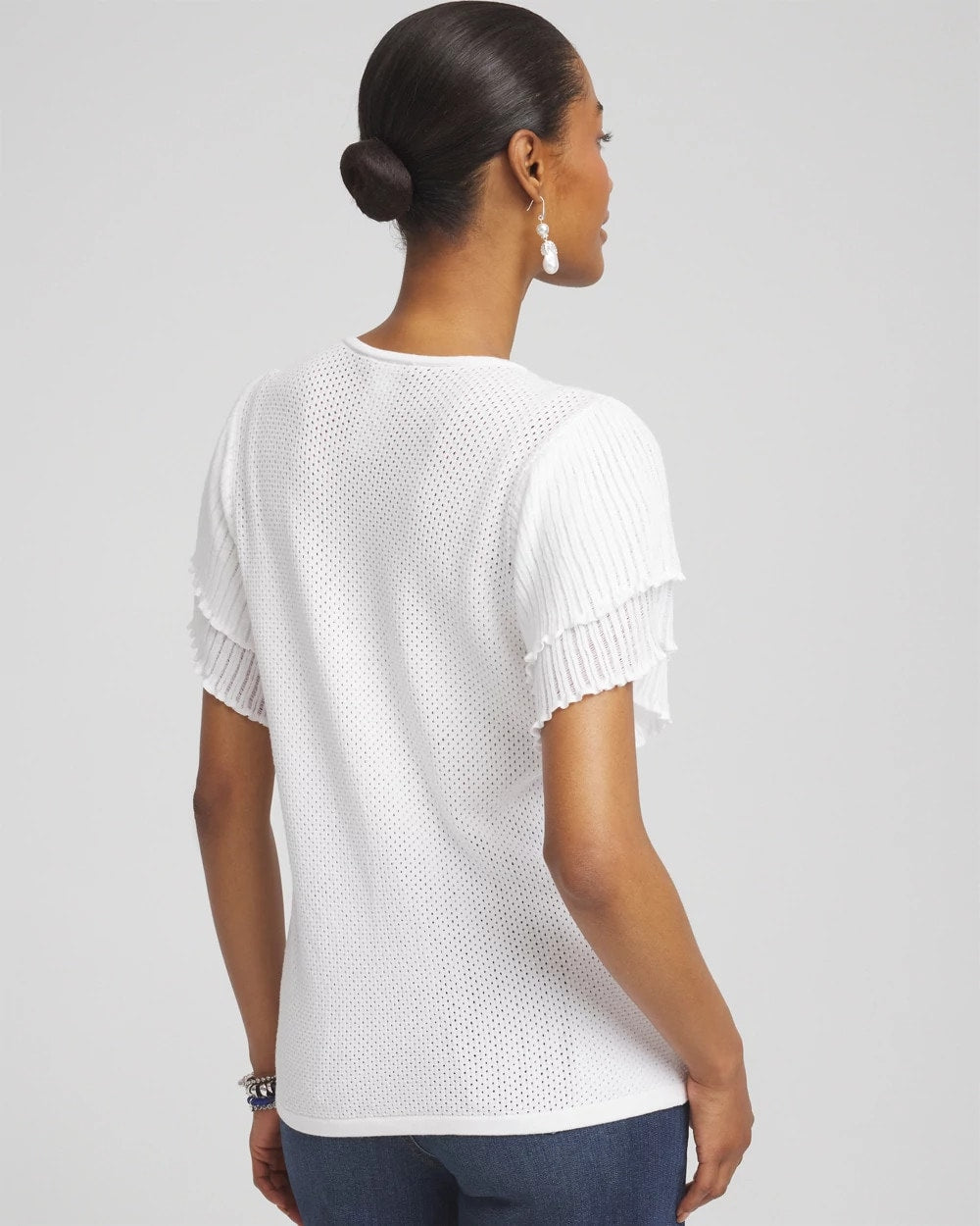 Ocean Motif Pullover Sweater - Chico's