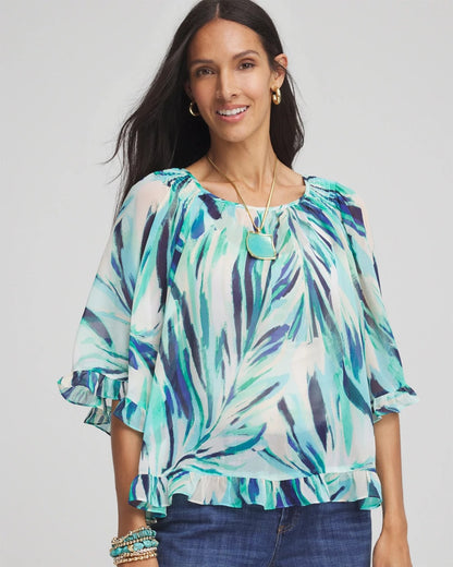 Georgette Batwing Blouse - Chico's