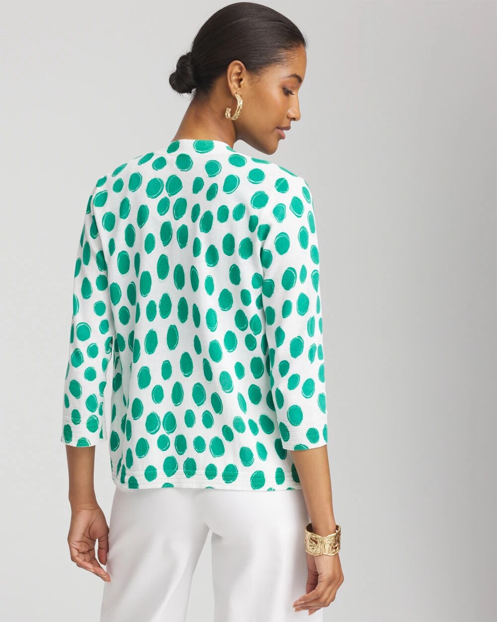 Polka-Dot Summer Romance Short Cardigan - Chico's