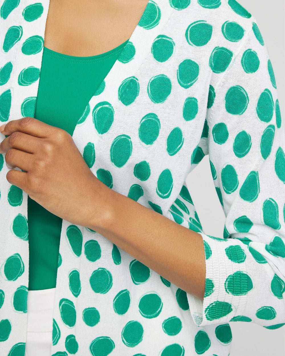 Polka-Dot Summer Romance Short Cardigan - Chico's