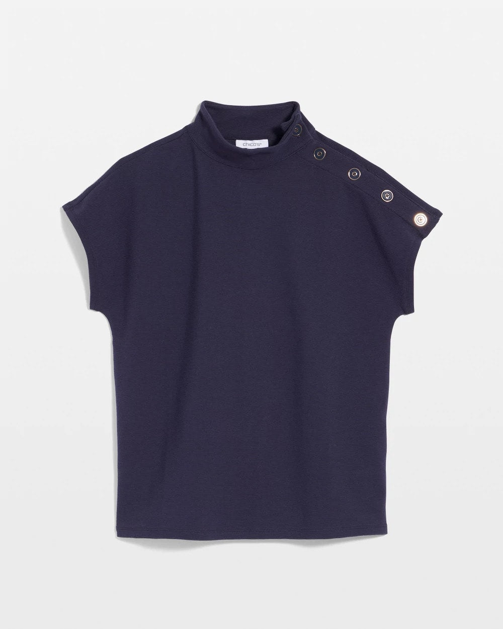 Ottoman Cap Sleeve Tee - Chico's