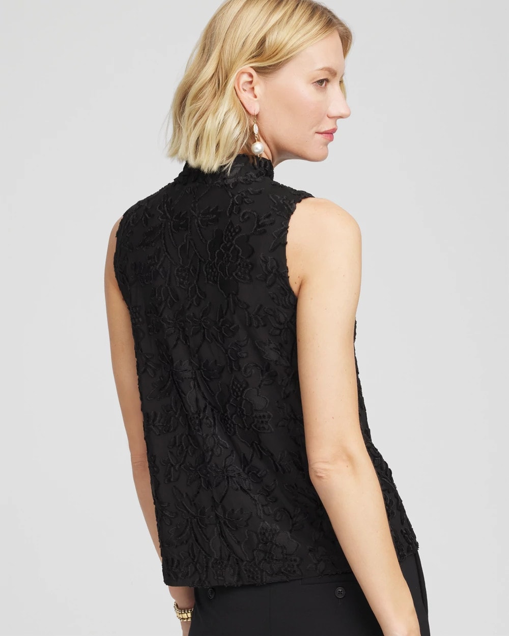 Burnout Mockneck Tank - Chico's