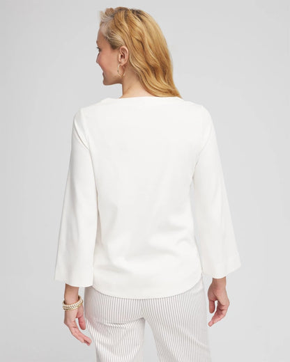 Soutache Stitch Top - Chico's