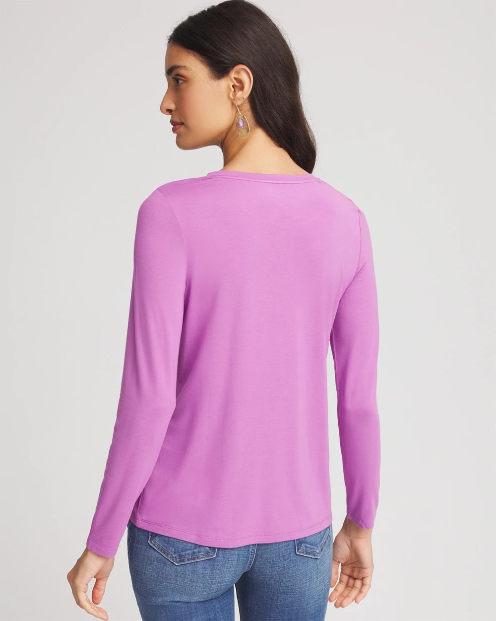 Foiled Touch of Cool™ Layering Tee - Chico's