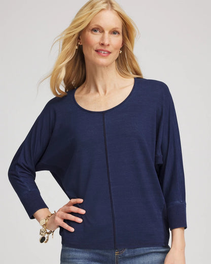 Dolman Denim Tee - Chico's