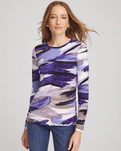 Touch of Cool™ Crewneck Layering Tee - Chico's