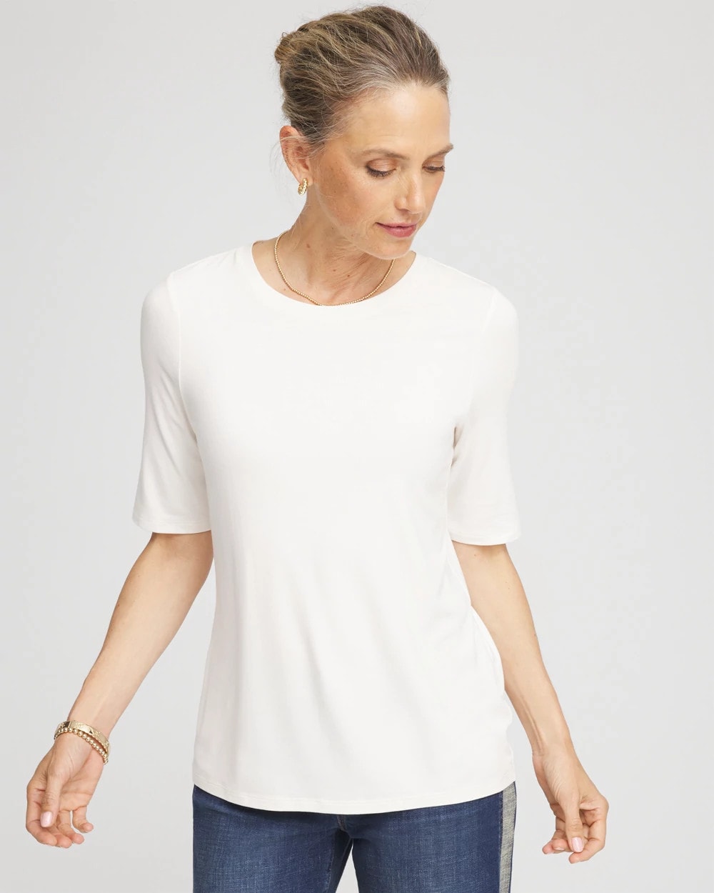Elbow Sleeve Tee - Chico's