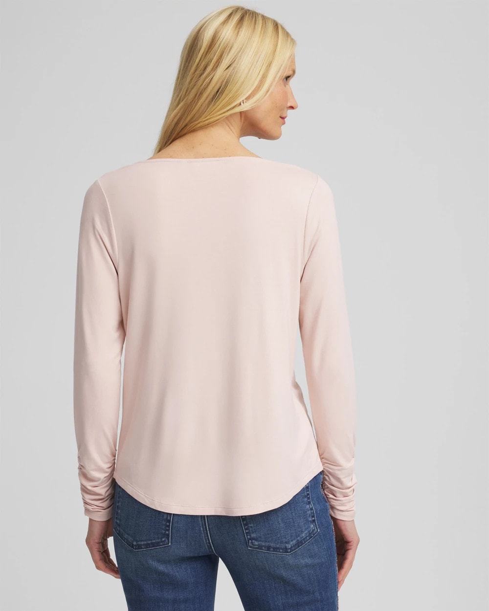 Cowlneck Long-Sleeved Tee - Chico's