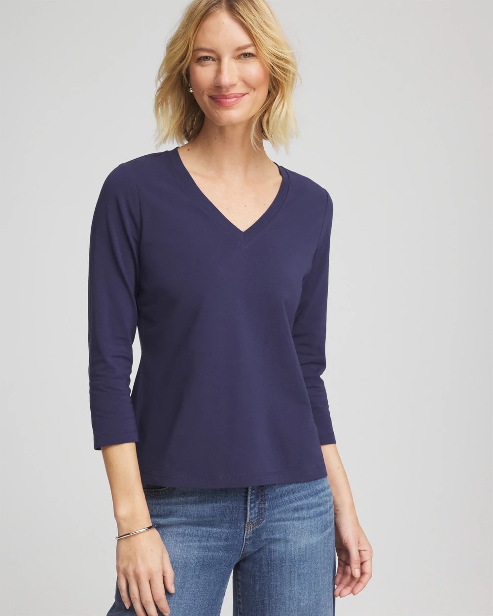 3/4 Sleeve Perfect Tee - Chico's