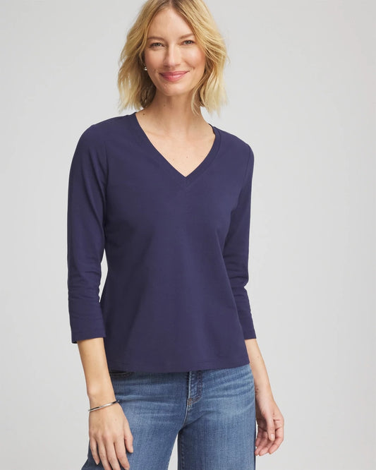 3/4 Sleeve Perfect Tee - Chico's