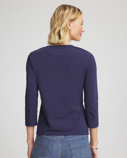 3/4 Sleeve Perfect Tee - Chico's