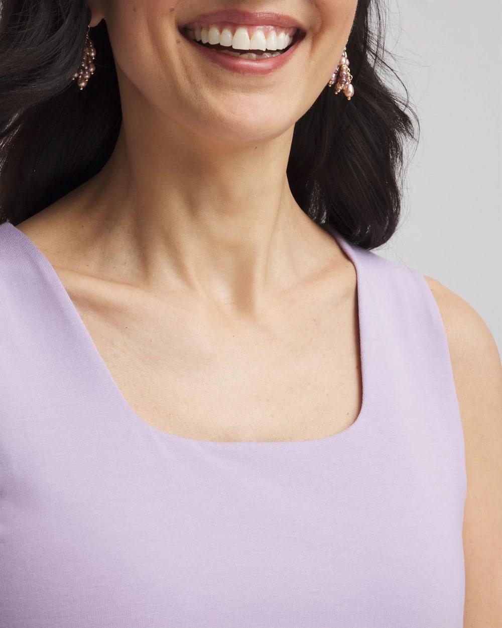Contour Cotton™ Square Neck Tank - Chico's