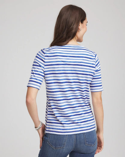 Slub Short Sleeve Tee - Chico's