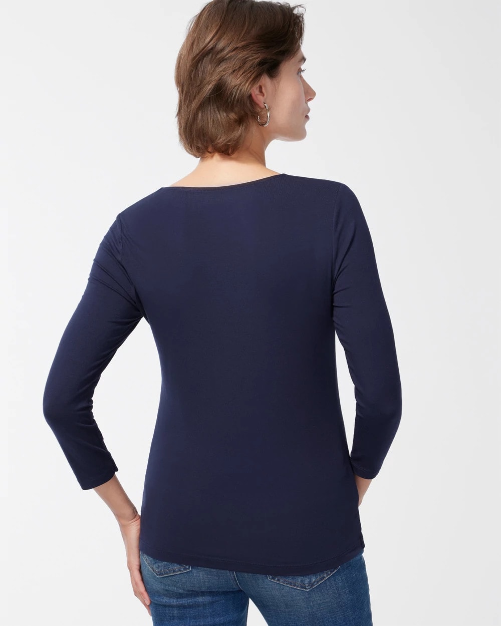 Touch of Cool™ Square Neck Tee - Chico's