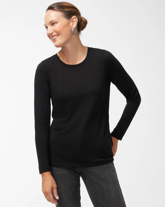Pima Layering Tee - Chico's