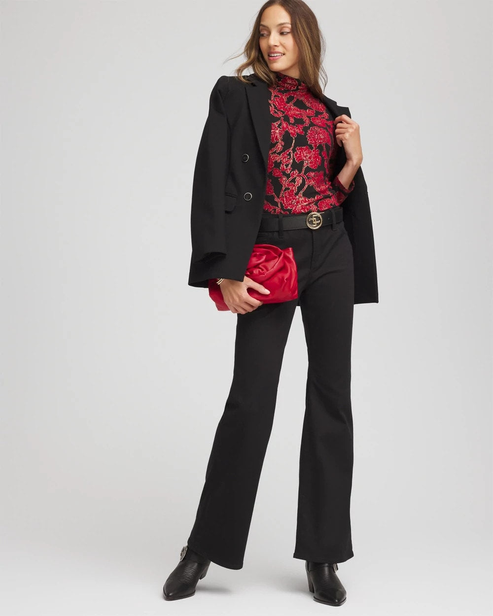 Touch of Cool™ Mockneck Layering Tee - Chico's