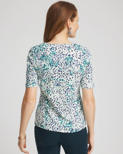 Pima Cotton Henley Tee - Chico's