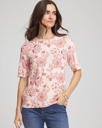 Elbow Sleeve Tee - Chico's