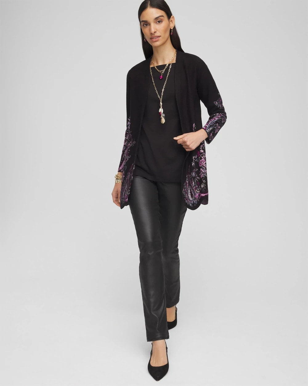 Pima Cotton Square-Neck Tunic - Chico's