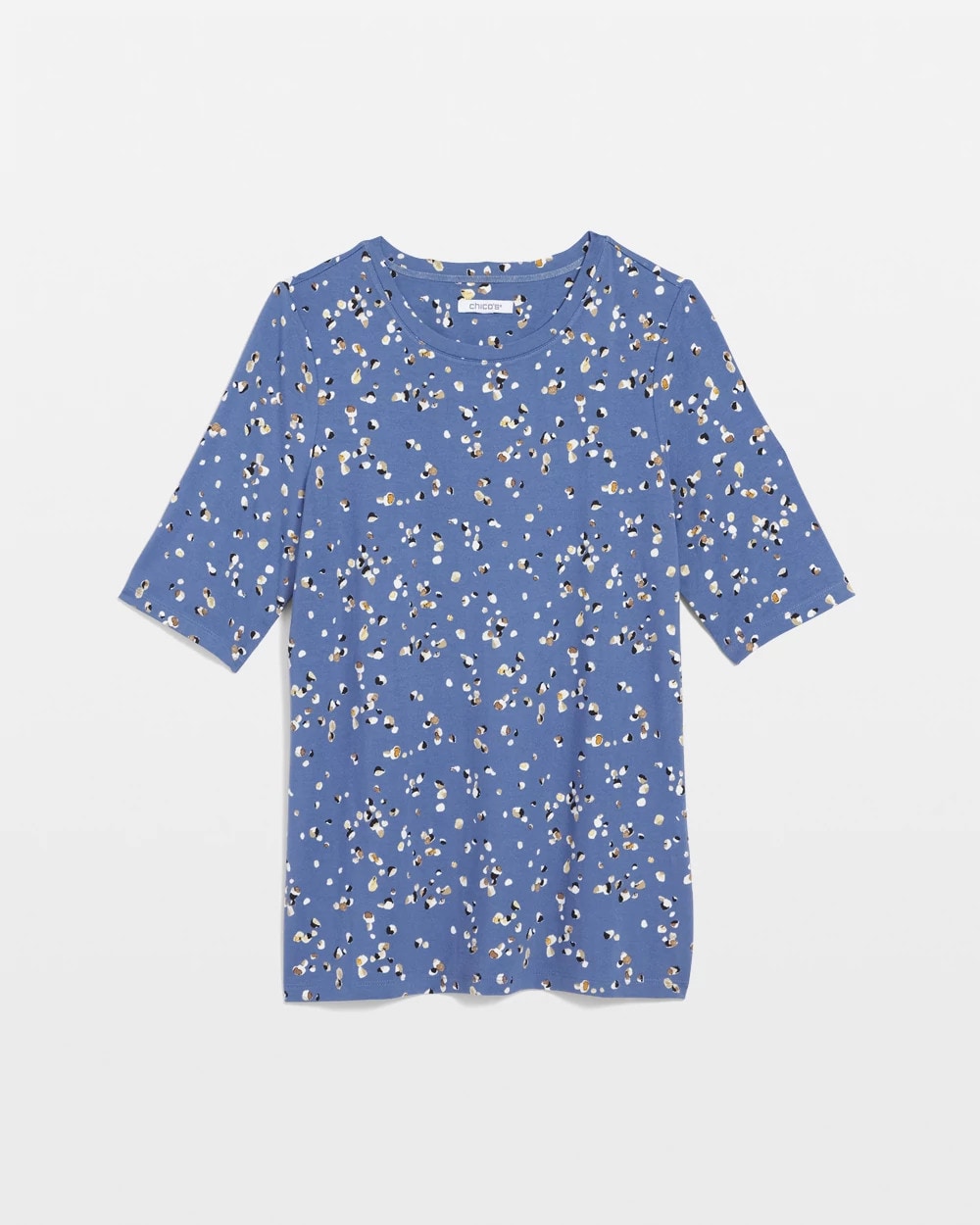Printed Elbow Sleeve Tee - Chico's