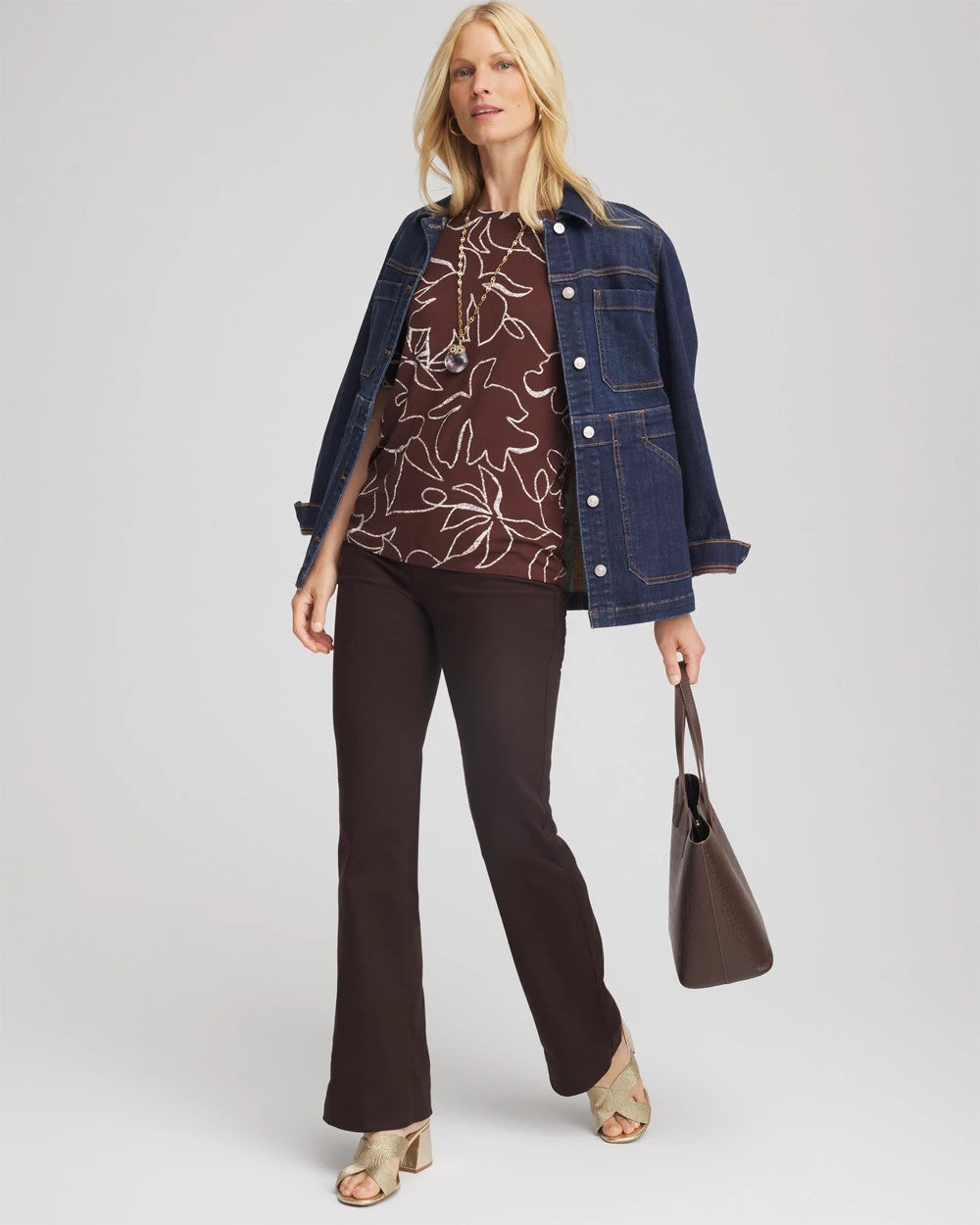 Touch of Cool™ Elbow-Sleeve Perfect Tee - Chico's