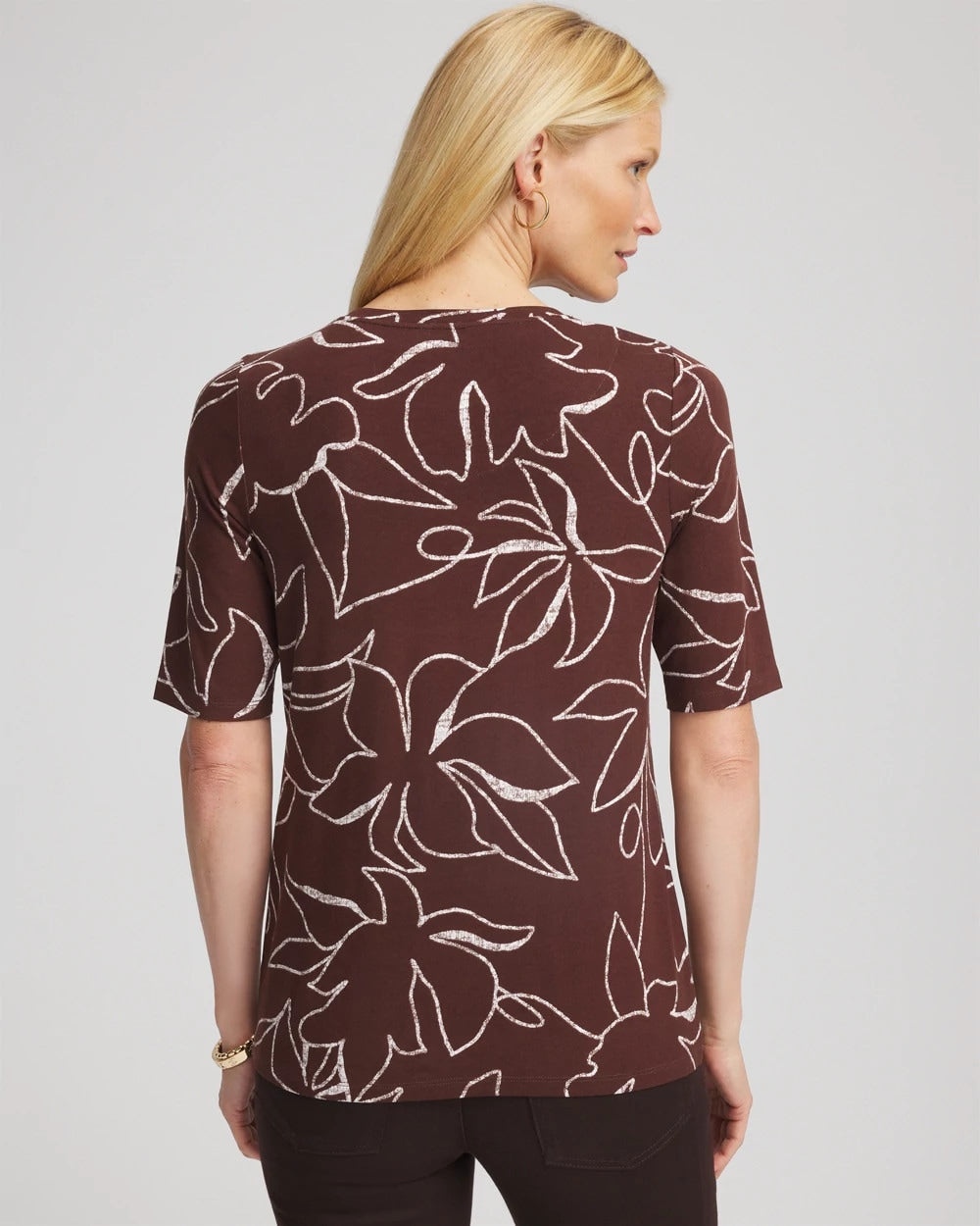 Touch of Cool™ Elbow-Sleeve Perfect Tee - Chico's
