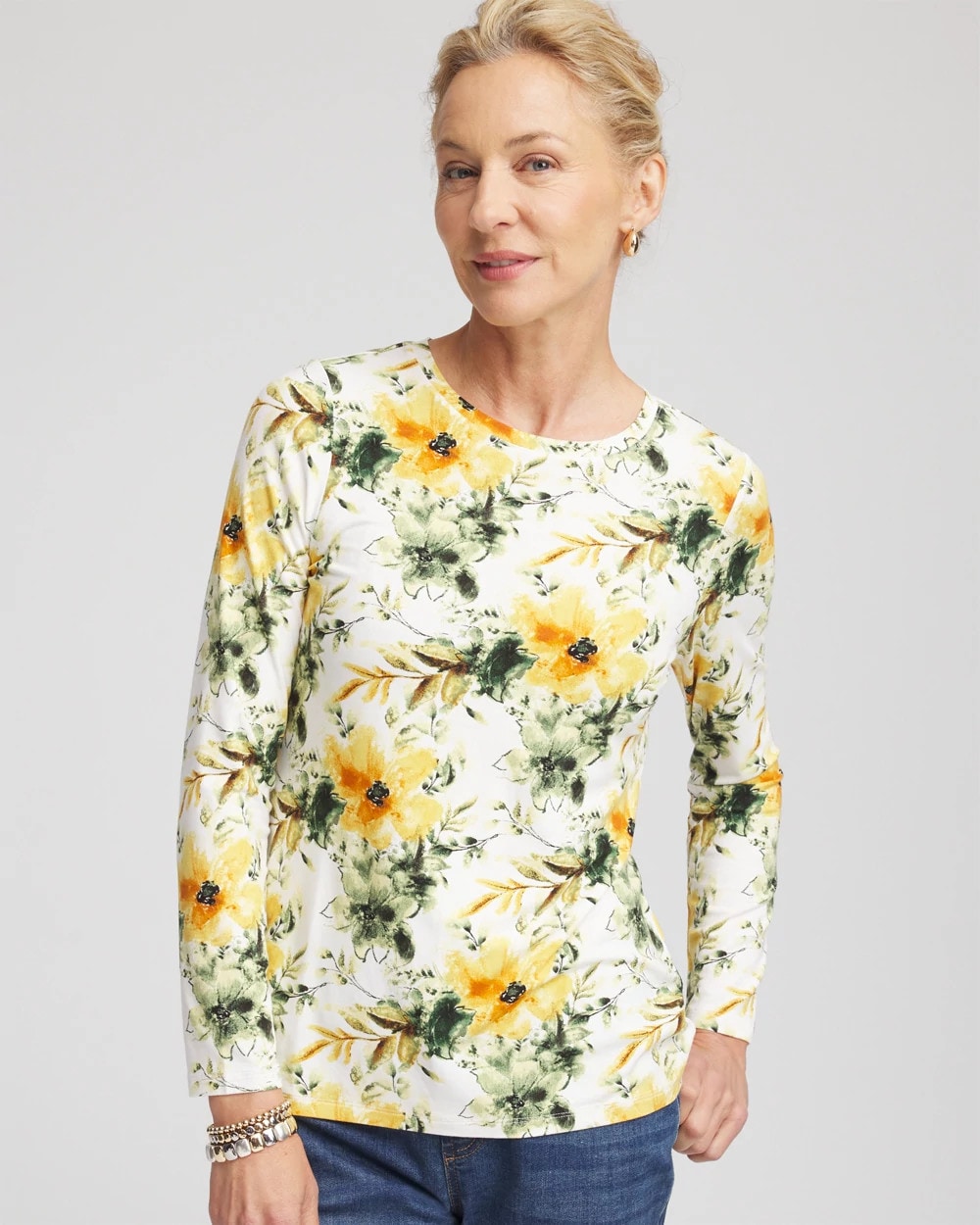 Garden Touch of Cool™ Layering Tee - Chico's