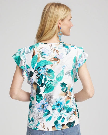 Touch of Cool™ Flutter Sleeve Tee - Chico's