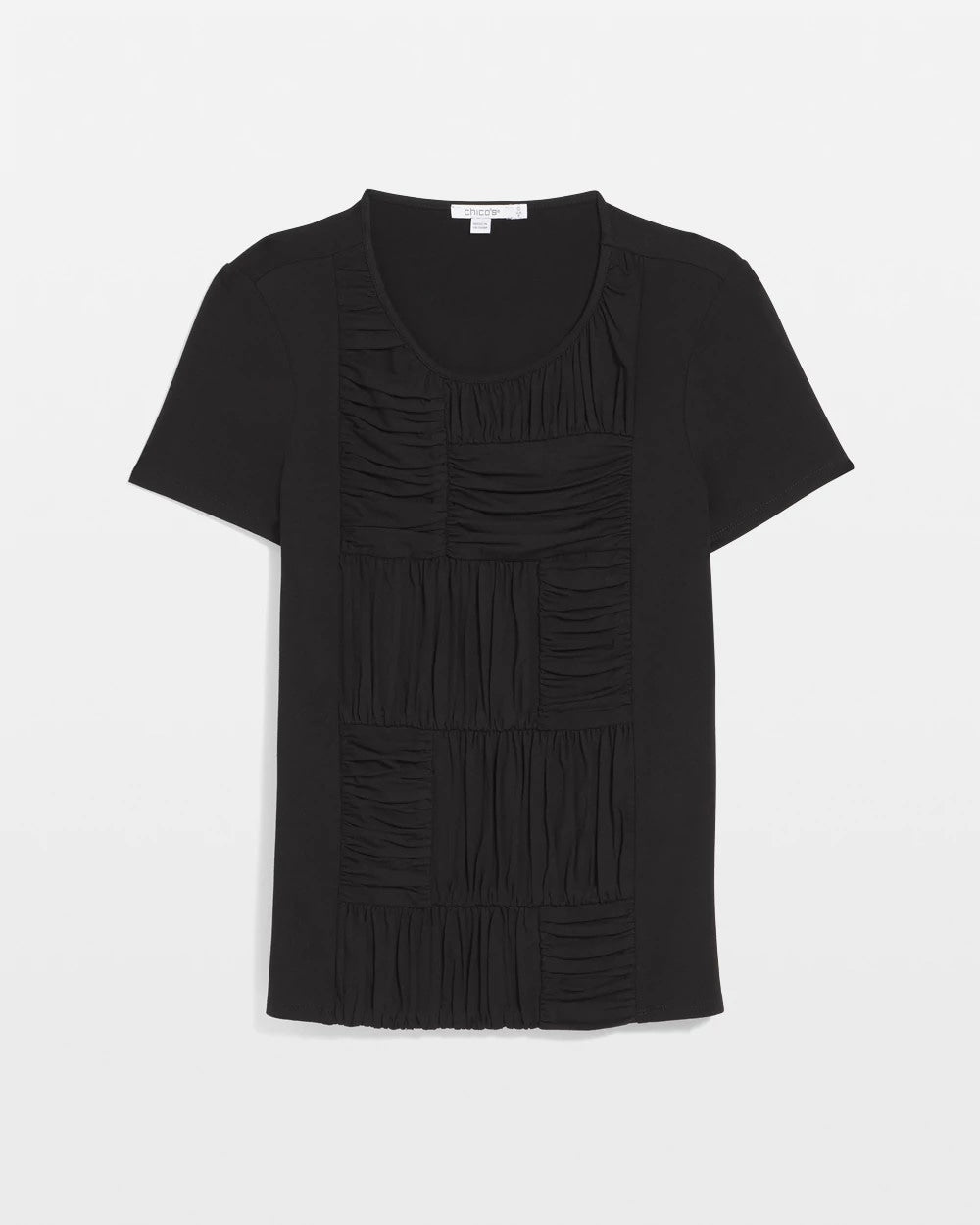 Jersey Knit Ruched Front Tee - Chico's