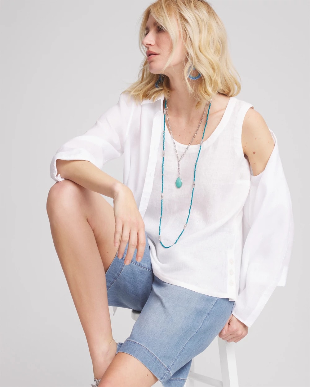 Sleeveless Linen Tank Top - Chico's