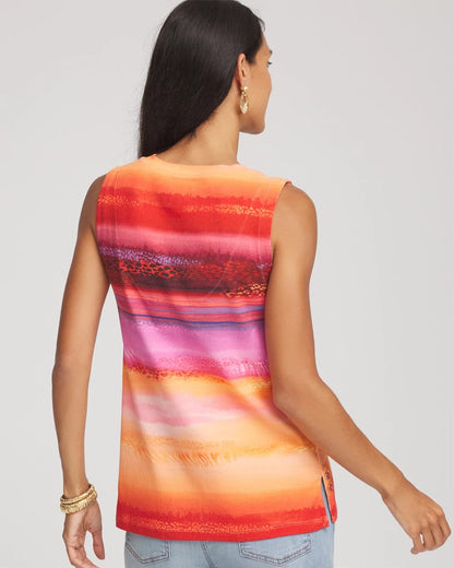 Rio Sunset Sleeveless Tank - Chico's