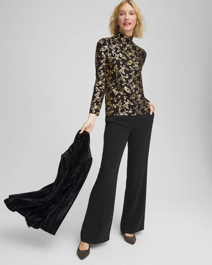 Touch of Cool™ Mockneck Layering Tee - Chico's