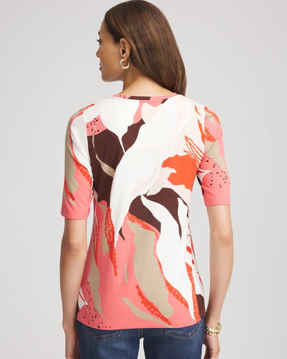 Touch of Cool™ Elbow-Sleeve Perfect Tee - Chico's
