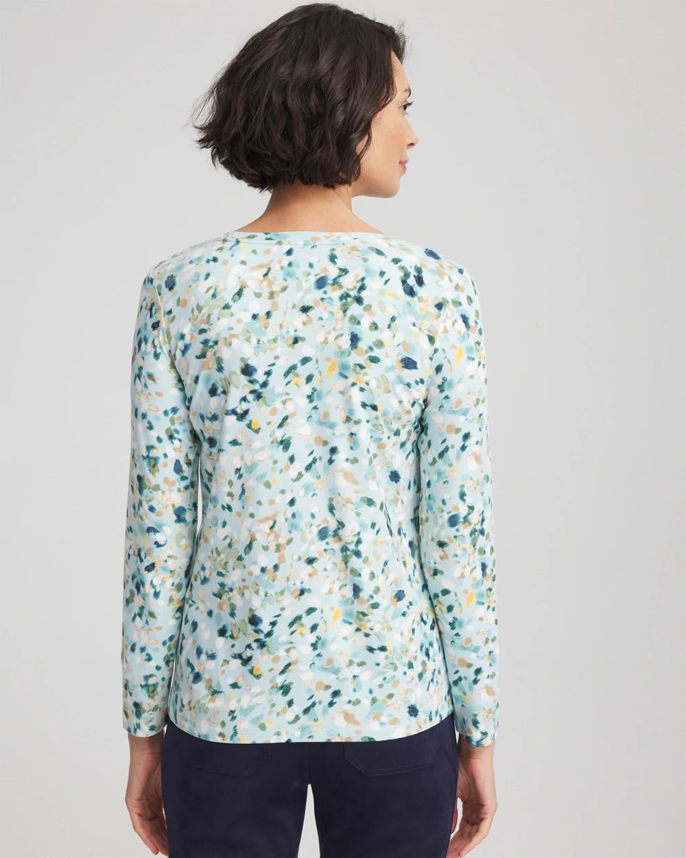 Printed Touch of Cool™ Layering Tee - Chico's