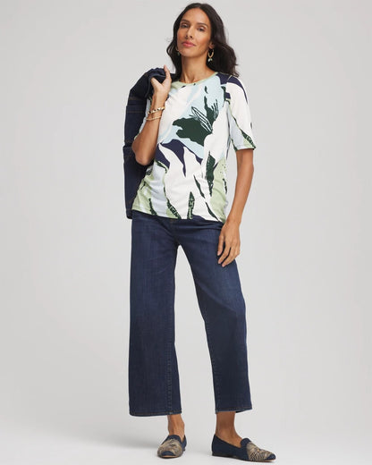 Touch of Cool™ Elbow-Sleeve Perfect Tee - Chico's