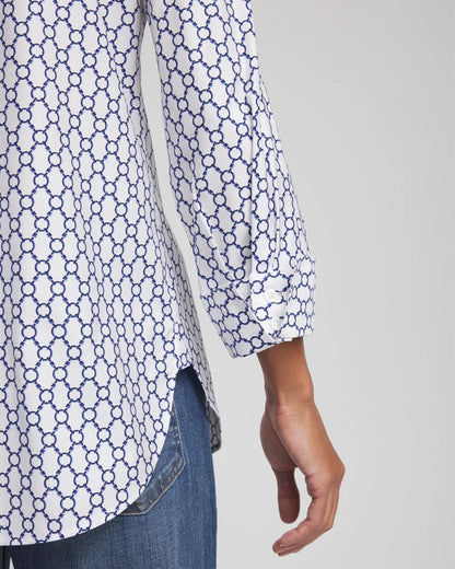 No Iron™  Chain Connection Shirt - Chico's