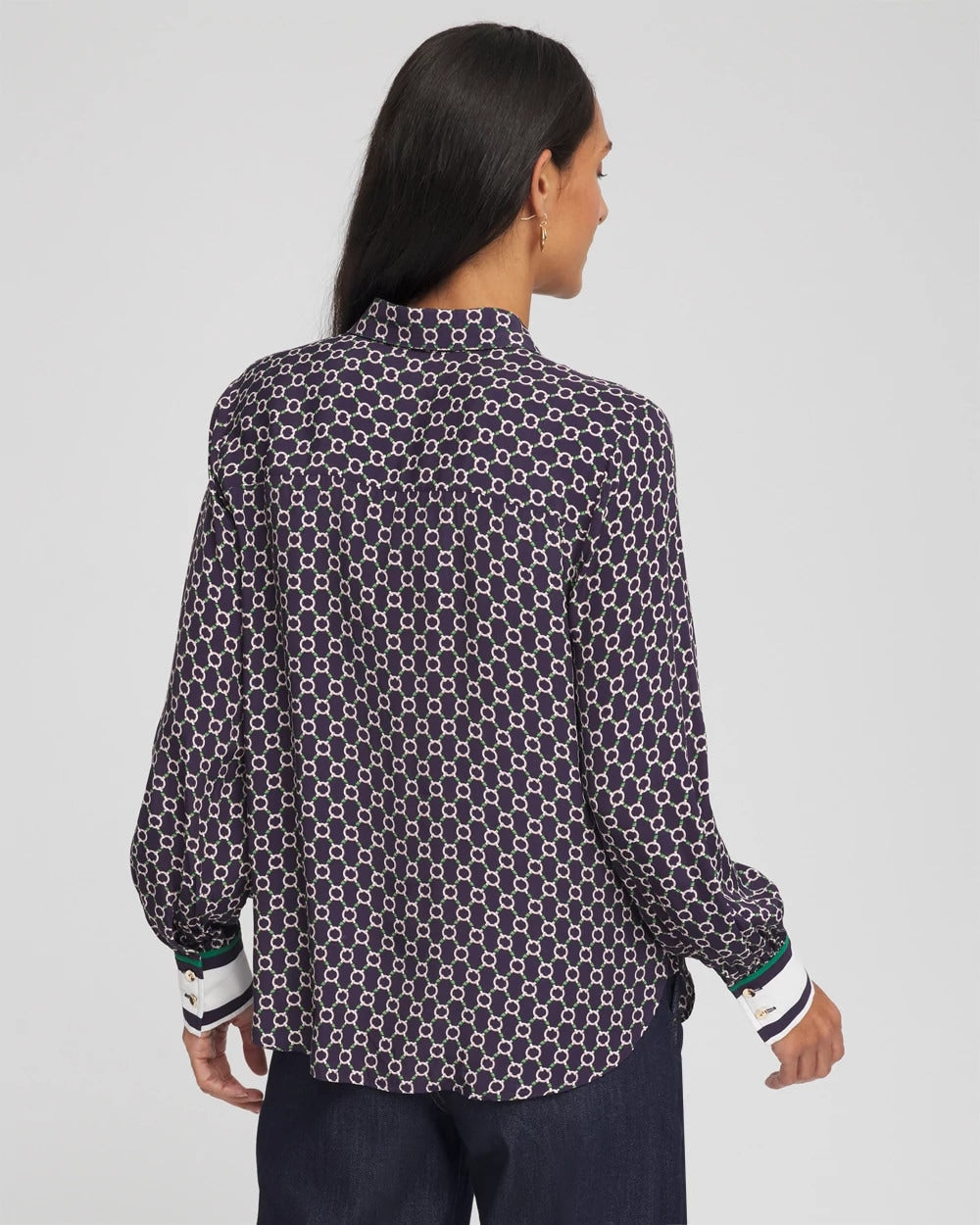Faux Silk Twill Shirt - Chico's